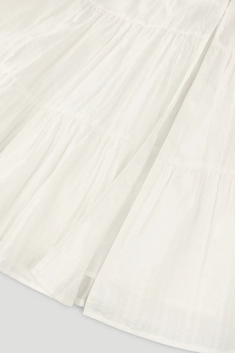 OH APRIL Valeska Skirt Off White