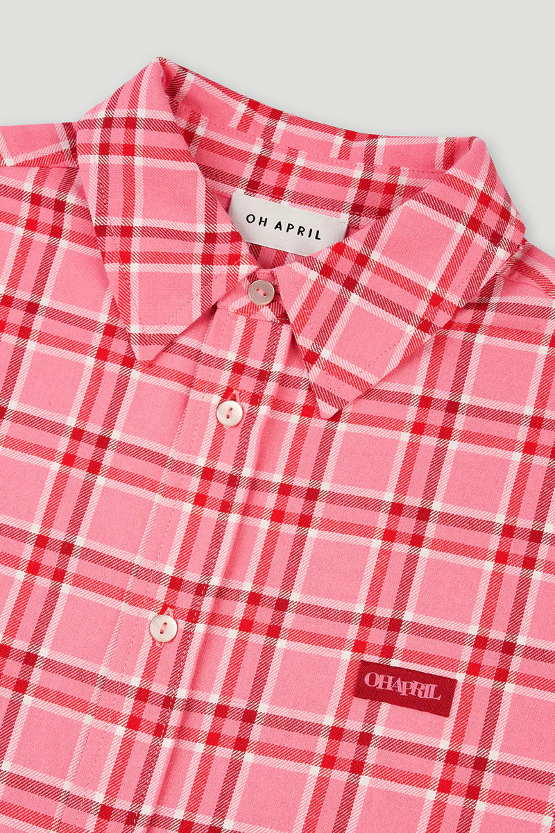 OH APRIL Vivian Shirt Dark Rose