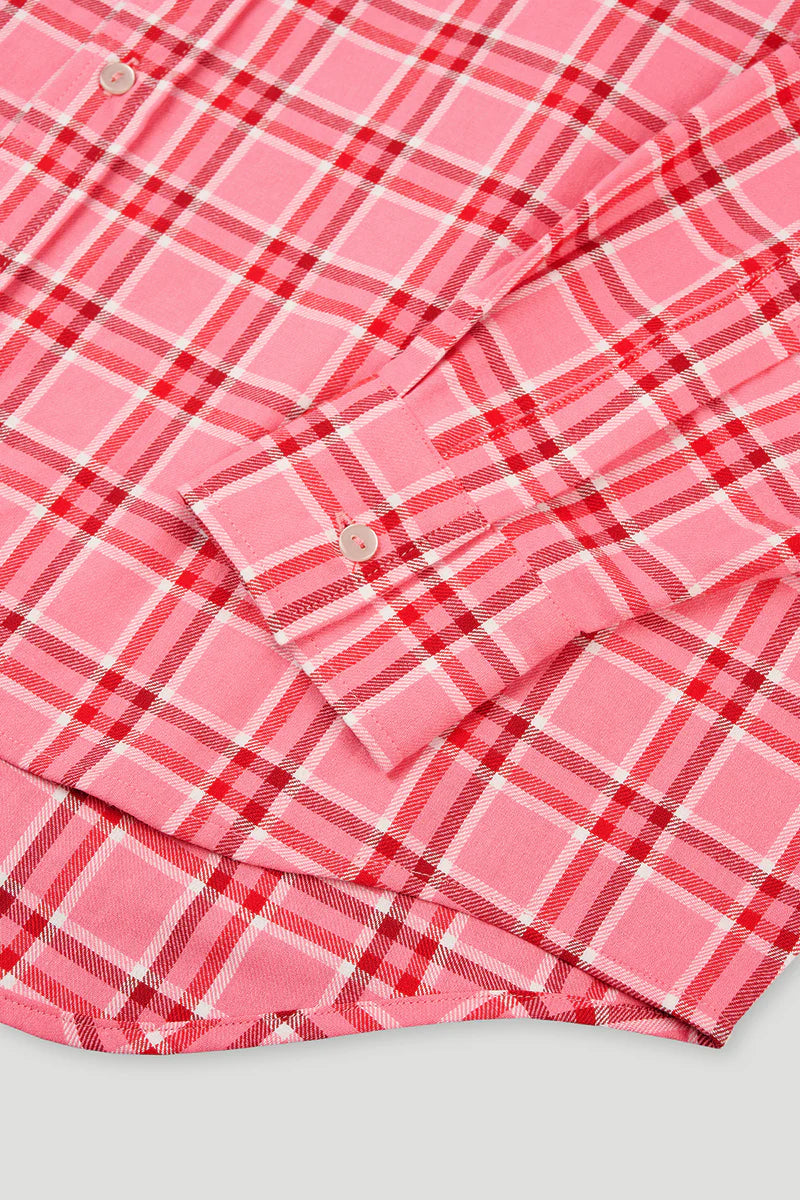 OH APRIL Vivian Shirt Dark Rose