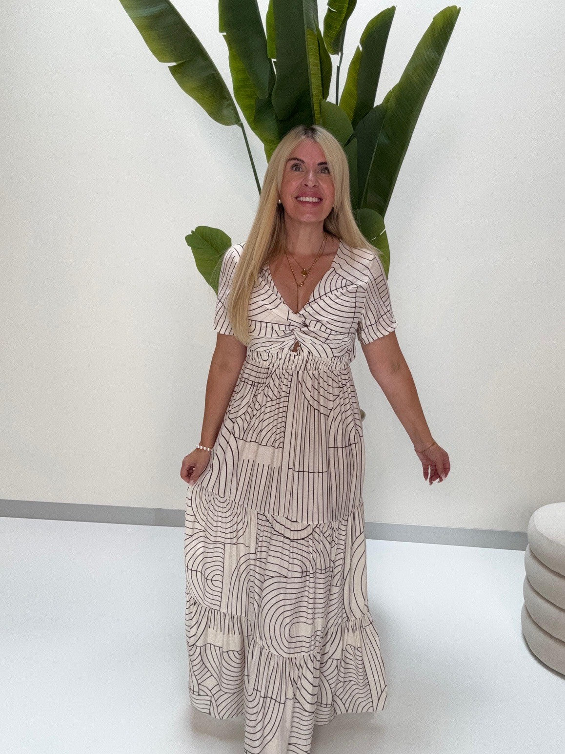 Kleid LUXURY CLEAN GIRL creme