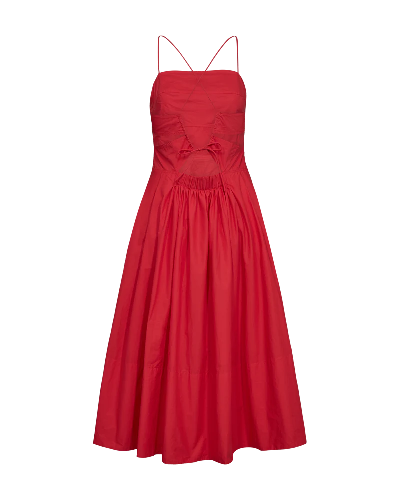 Copenhagen Muse CMPOPLIN-Kleid mit Cut-outs