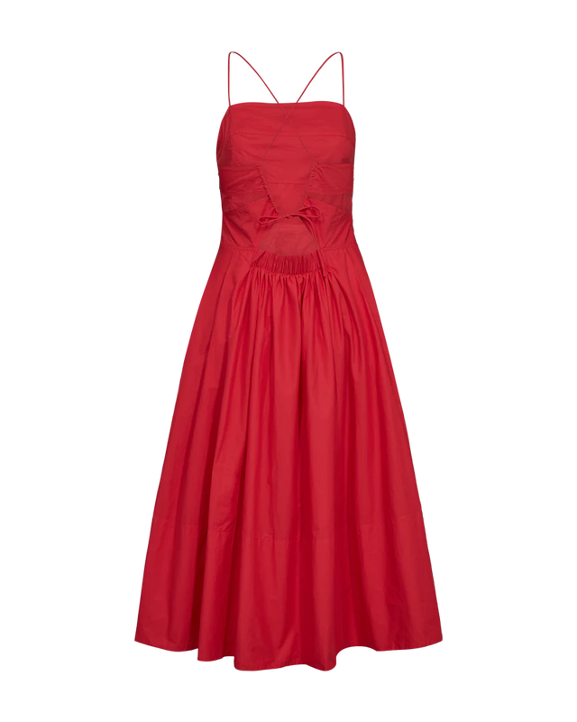 Copenhagen Muse CMPOPLIN-Kleid mit Cut-outs