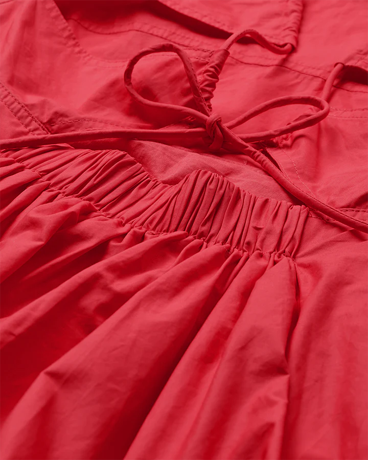 Copenhagen Muse CMPOPLIN-Kleid mit Cut-outs