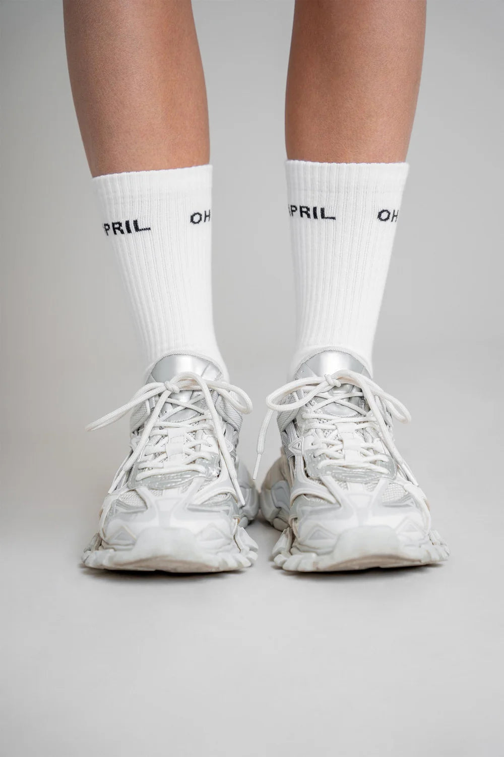 OH APRIL Steffi Socks WHITE