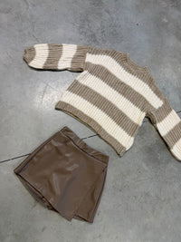Strickpullover ONLY COZY VIBES creme/beige