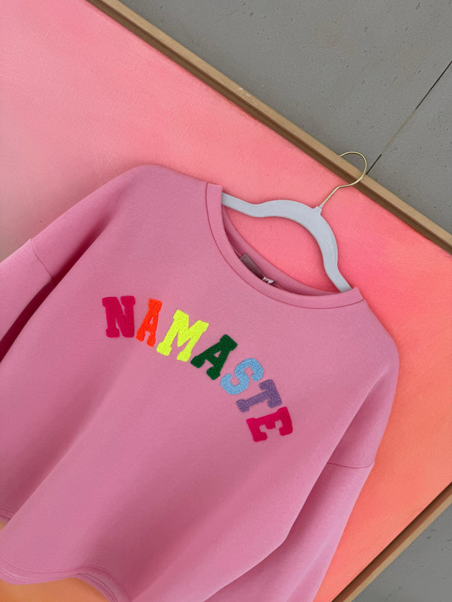 Sweater NAMASTE rainbow