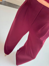 Butterstoff Hose CLASSY WOMAN burgundy