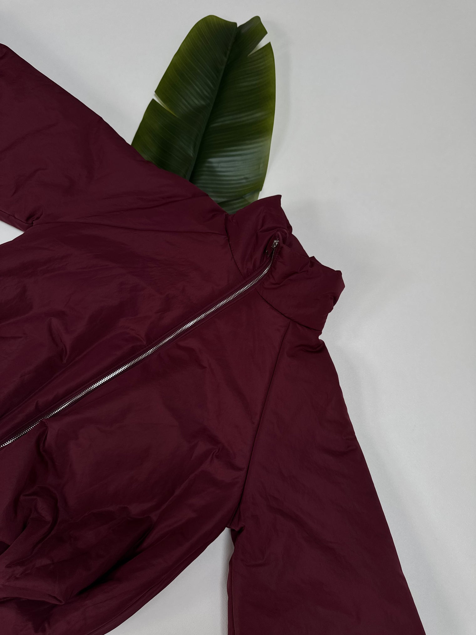 Jacke PUFFY POWER mit Reißverschluss burgundy