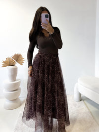 Tüllrock Leo Glamour Chocolate Toffee