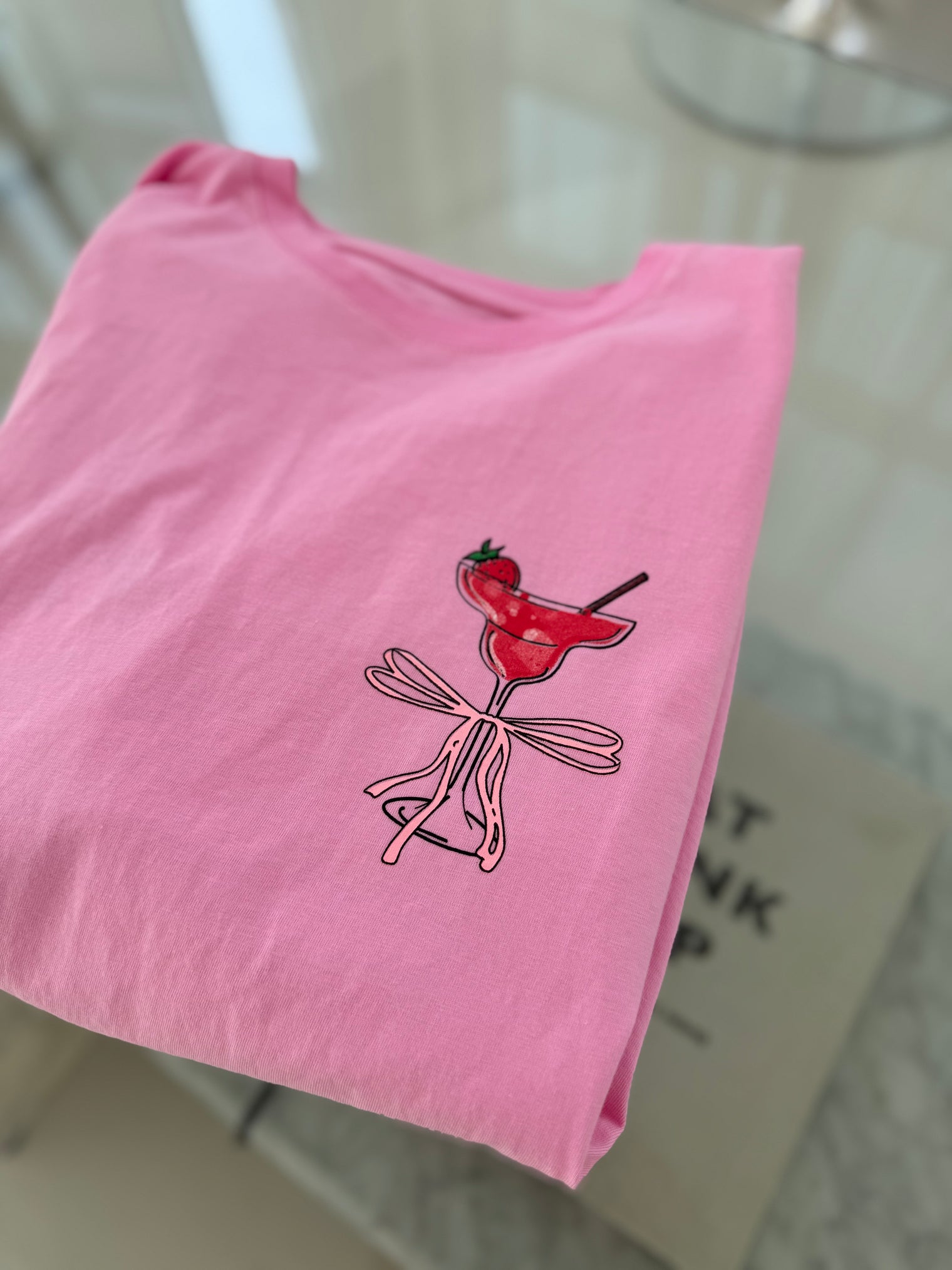 Statement Shirt STRAWBERRY DAIQUIRI pink