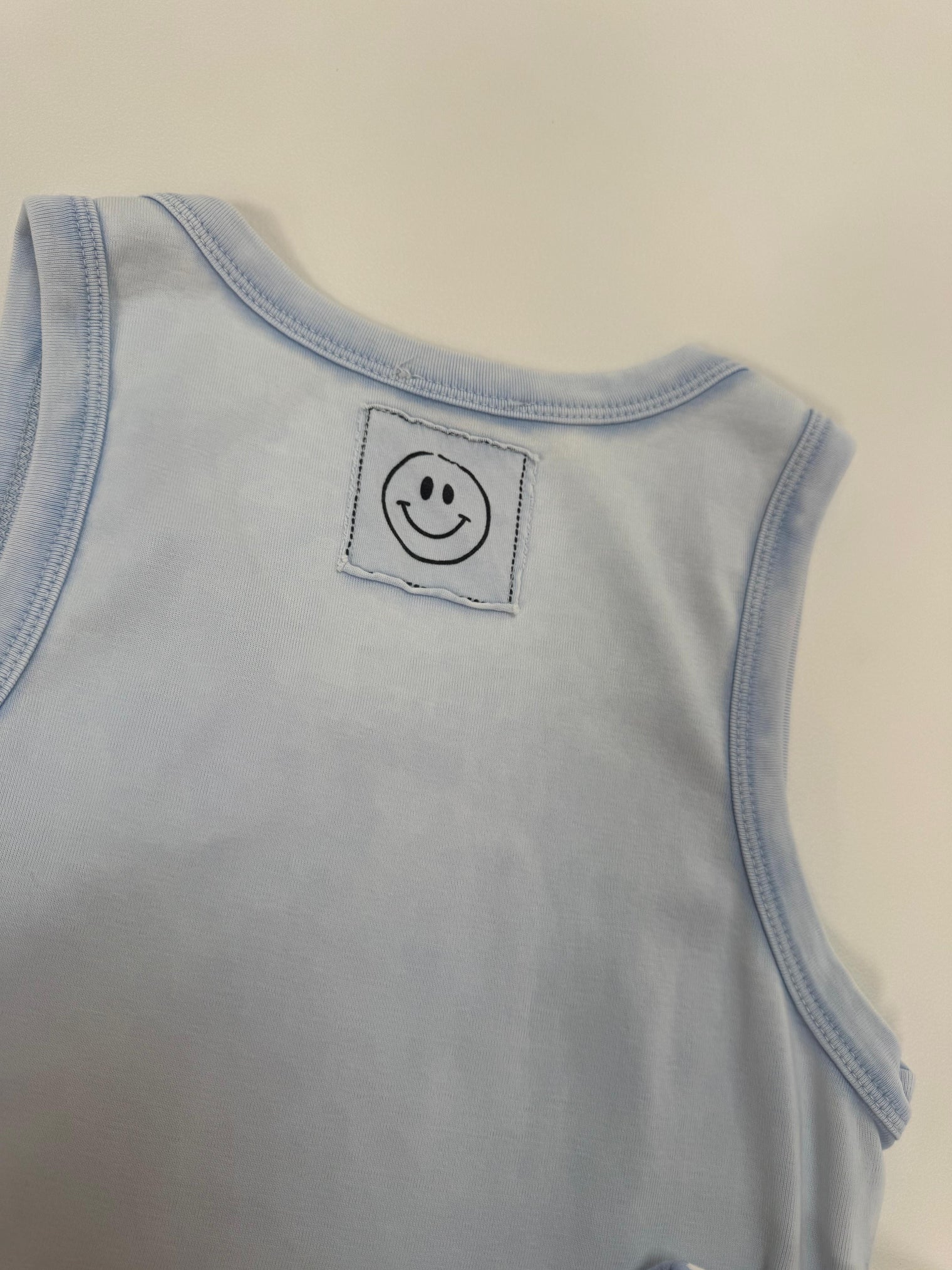 Tank Top SMILEY himmelblau