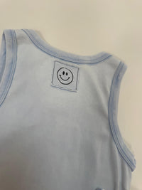 Tank Top SMILEY himmelblau