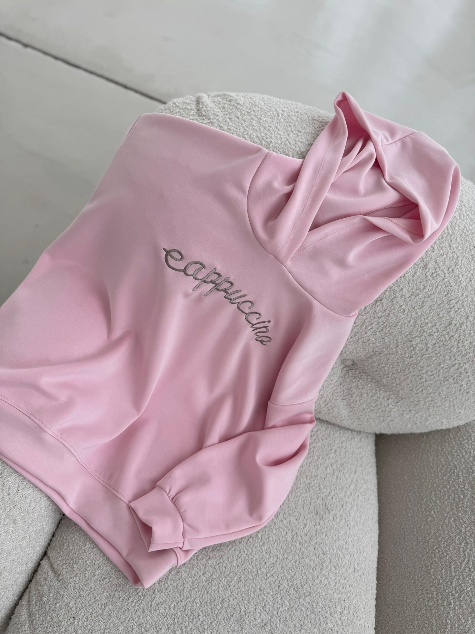 Hoodie rosa CAPPUCCINO