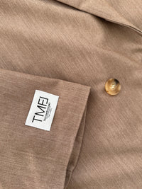 Signature Blazer mit Patch taupe