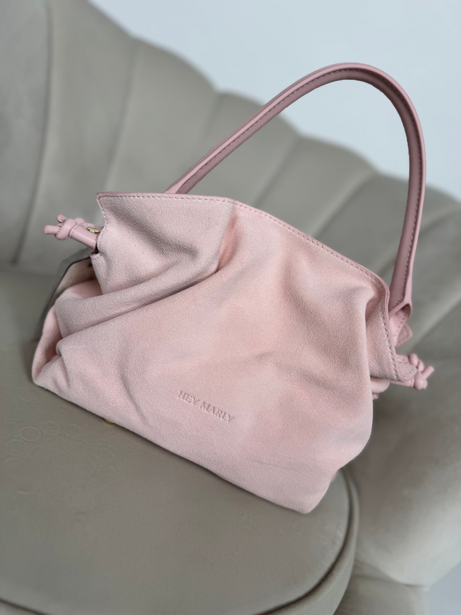 Hey Marly Cool Companion Suede S Rose light