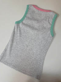 Tank Top IBIZA GIRL cool grey
