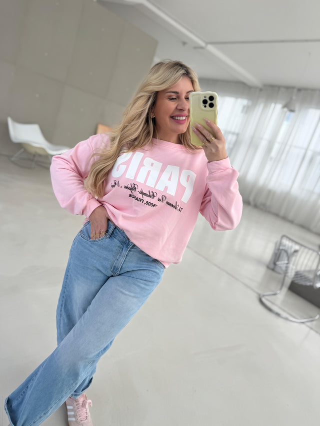 Sweater rosa PARIS