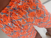 Musselin Shorts weiß ORNAMENTS light orange Blue