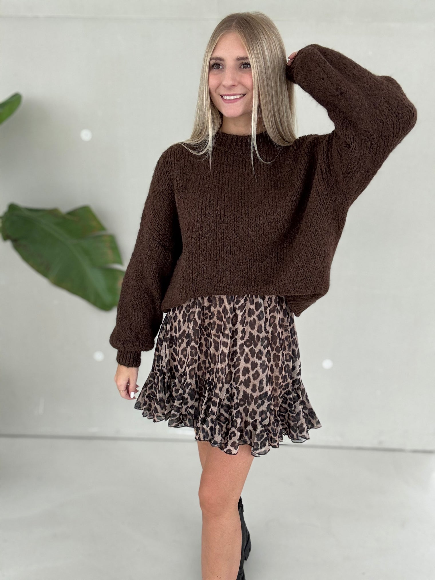 Signature Pullover MOCHA MOUSSE