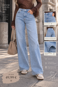 High Waist Stretch Jeans mit heller Waschung