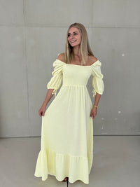 Kleid MYKONOS DREAM Buttermilk Lemon