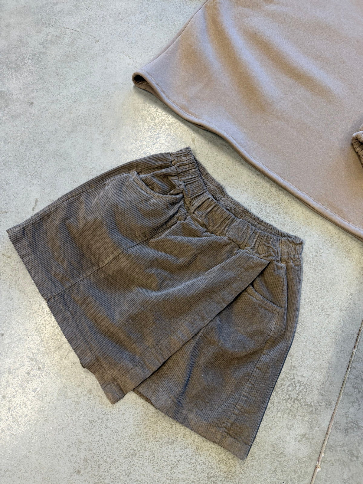 Cord Hosenrock taupe DREAM