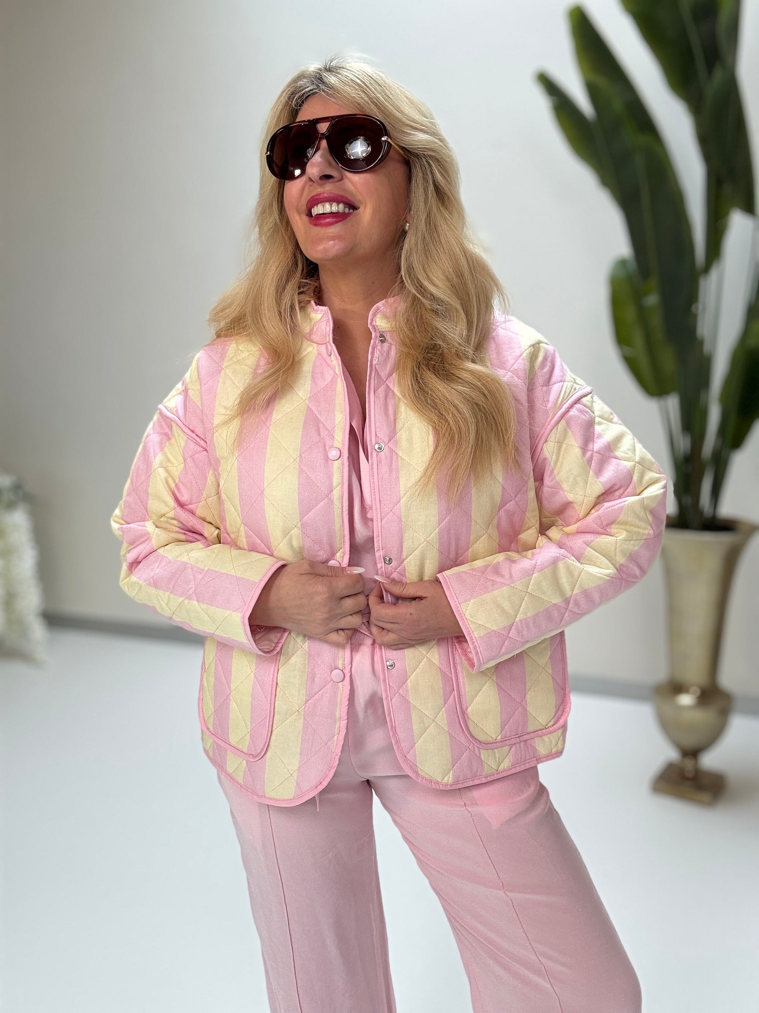 Jacke Pink Vanilla Puffer