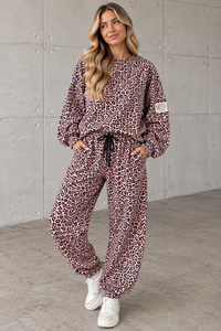 Sweat Pants LEO CRUSH rosa