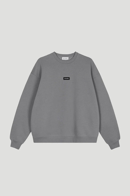 OH APRIL Oversized Sweater dark grey