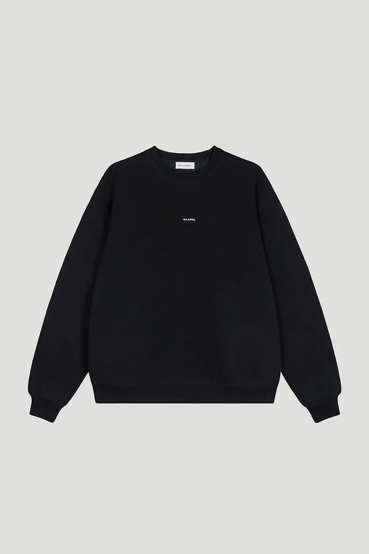 OH APRIL Oversized Sweater black