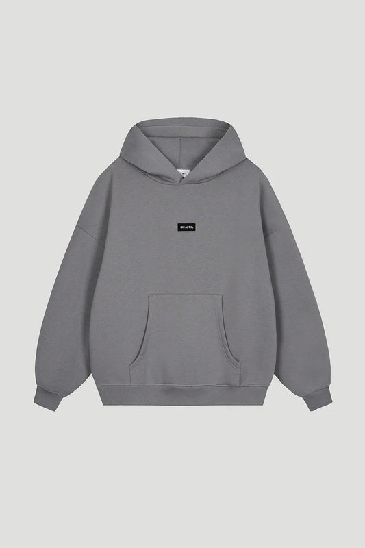 OH APRIL Boyfriend Hoodie dark grey