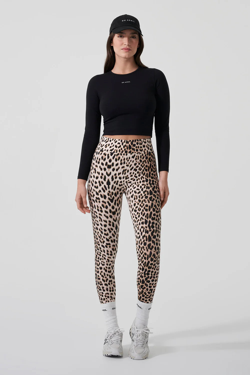 OH APRIL Rita Leggings leo print