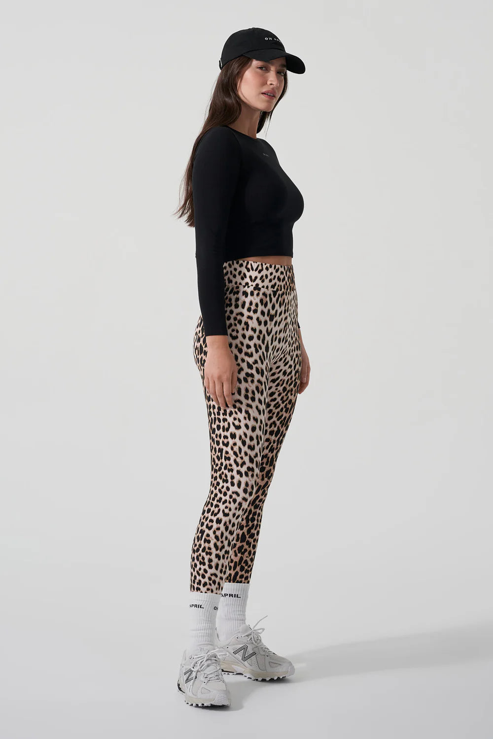 OH APRIL Rita Leggings leo print