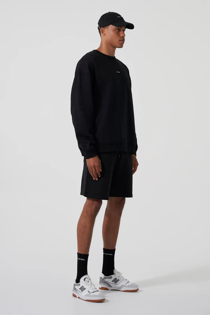 OH APRIL Oversized Sweater black