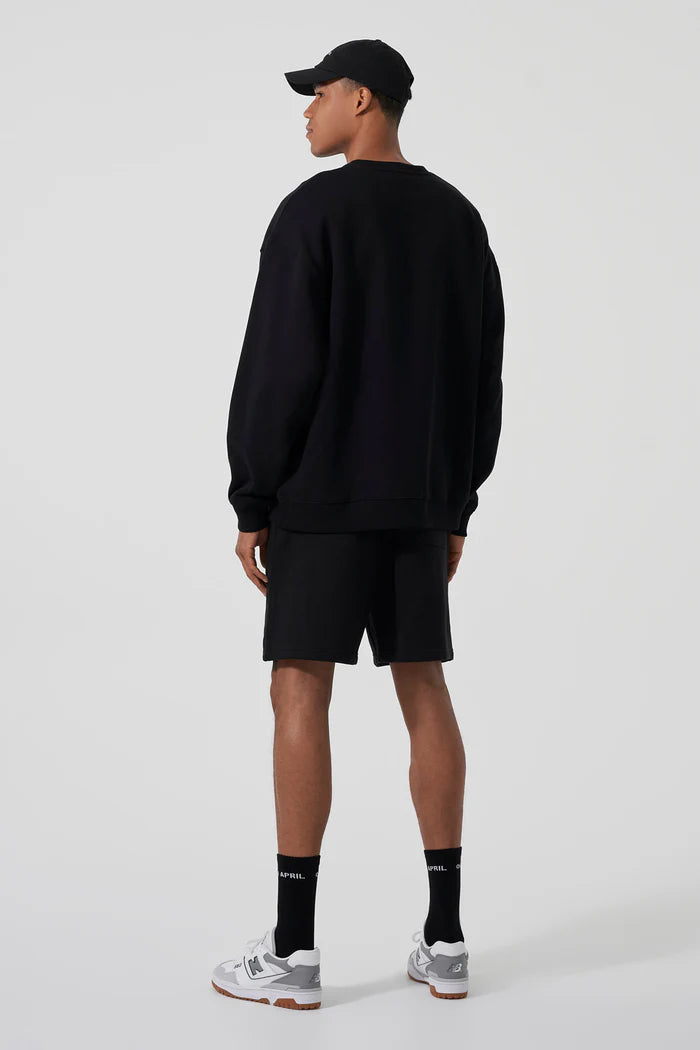 OH APRIL Oversized Sweater black