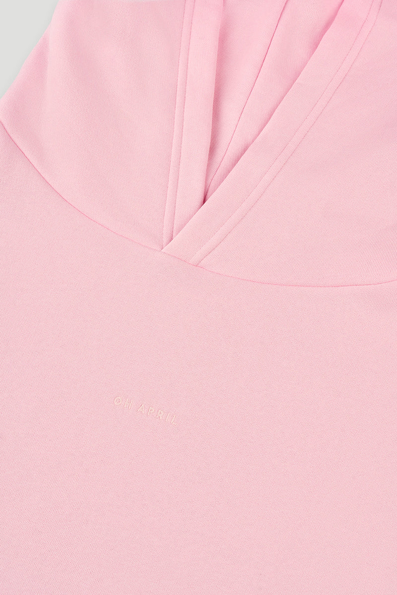 OH APRIL Boyfriend Hoodie SOFT BLUSH