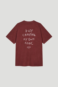 OH APRIL BF T-Shirt Own Magic Cherrywood