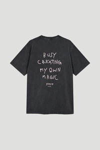 OH APRIL BF T-Shirt Own Magic Dark Grey