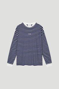 OH APRIL Venetia Striped Longsleeve Blackberry