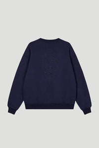 OH APRIL Oversized Sweater Magic Blackberry