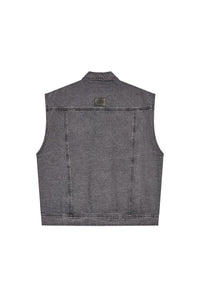 KARO KAUER DENIM VEST GREY