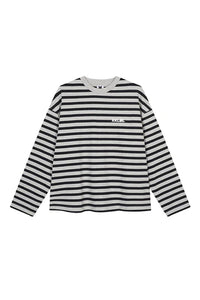 KARO KAUER LONGSLEEVE CROPPED STRIPES