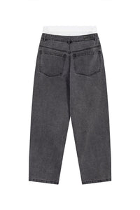 KARO KAUER DENIM BOXER PANTS GREY