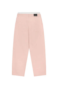 KARO KAUER DENIM BOXER PANTS ROSE