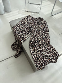 Hose creme LEO POWER braun/schwarz