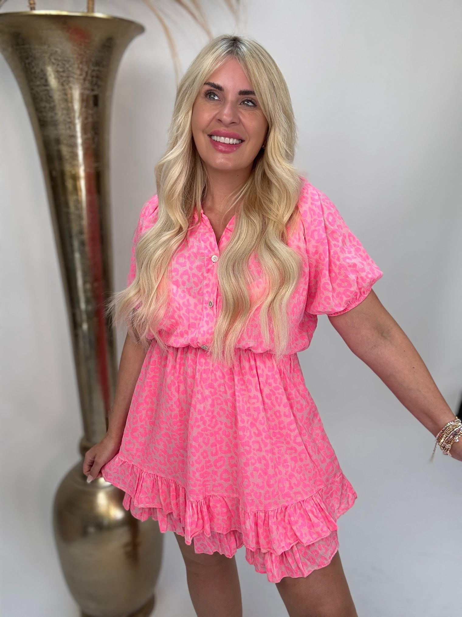 Kleid SWEET LEO LOVER rosa/pink