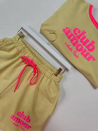 Shorts CLUB AMOUR buttermilk lemon