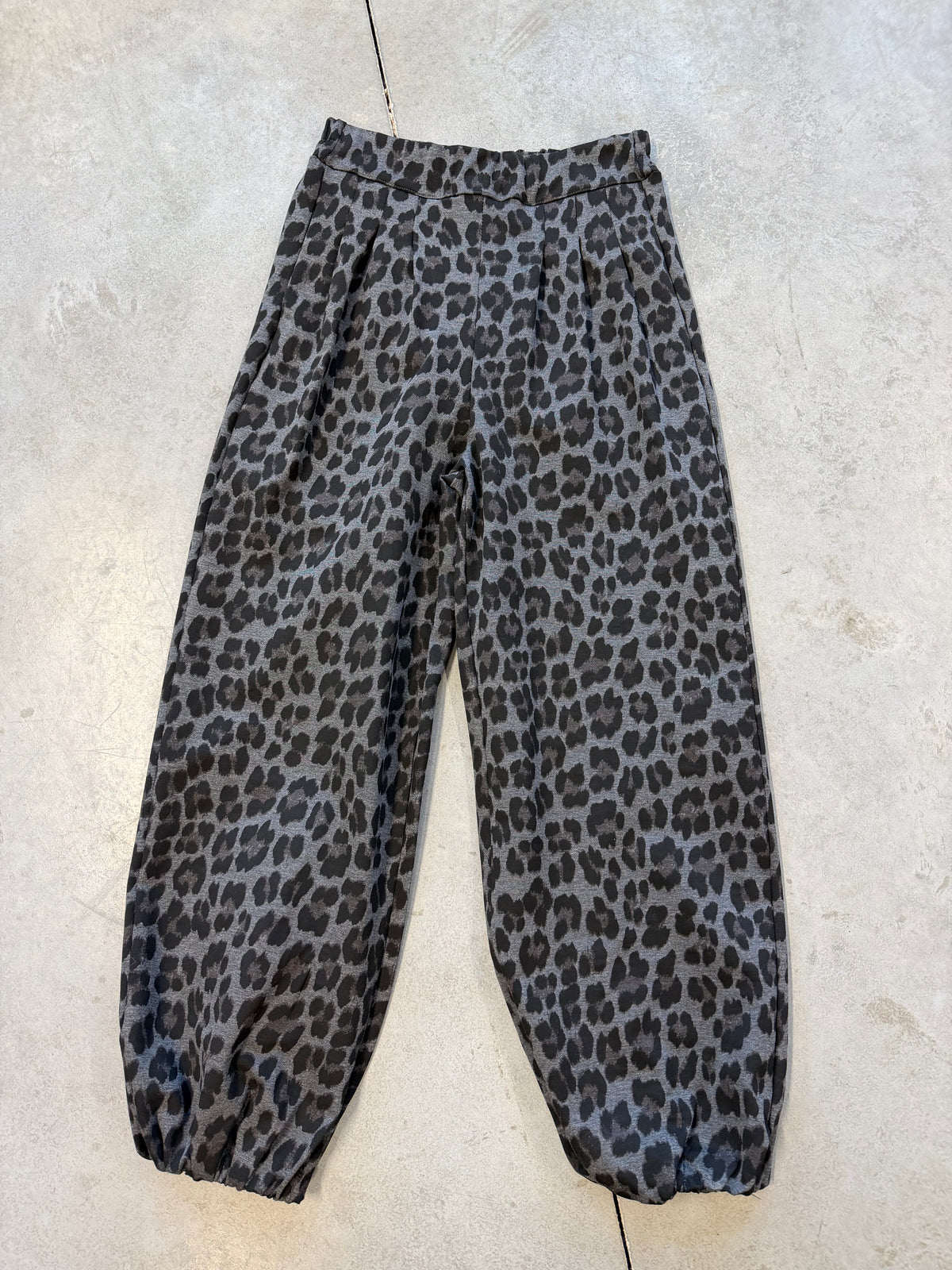 Winter Butterstoff Ballon Hose Grey Leo