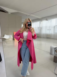 Velours Mantel pink SOFT KISS