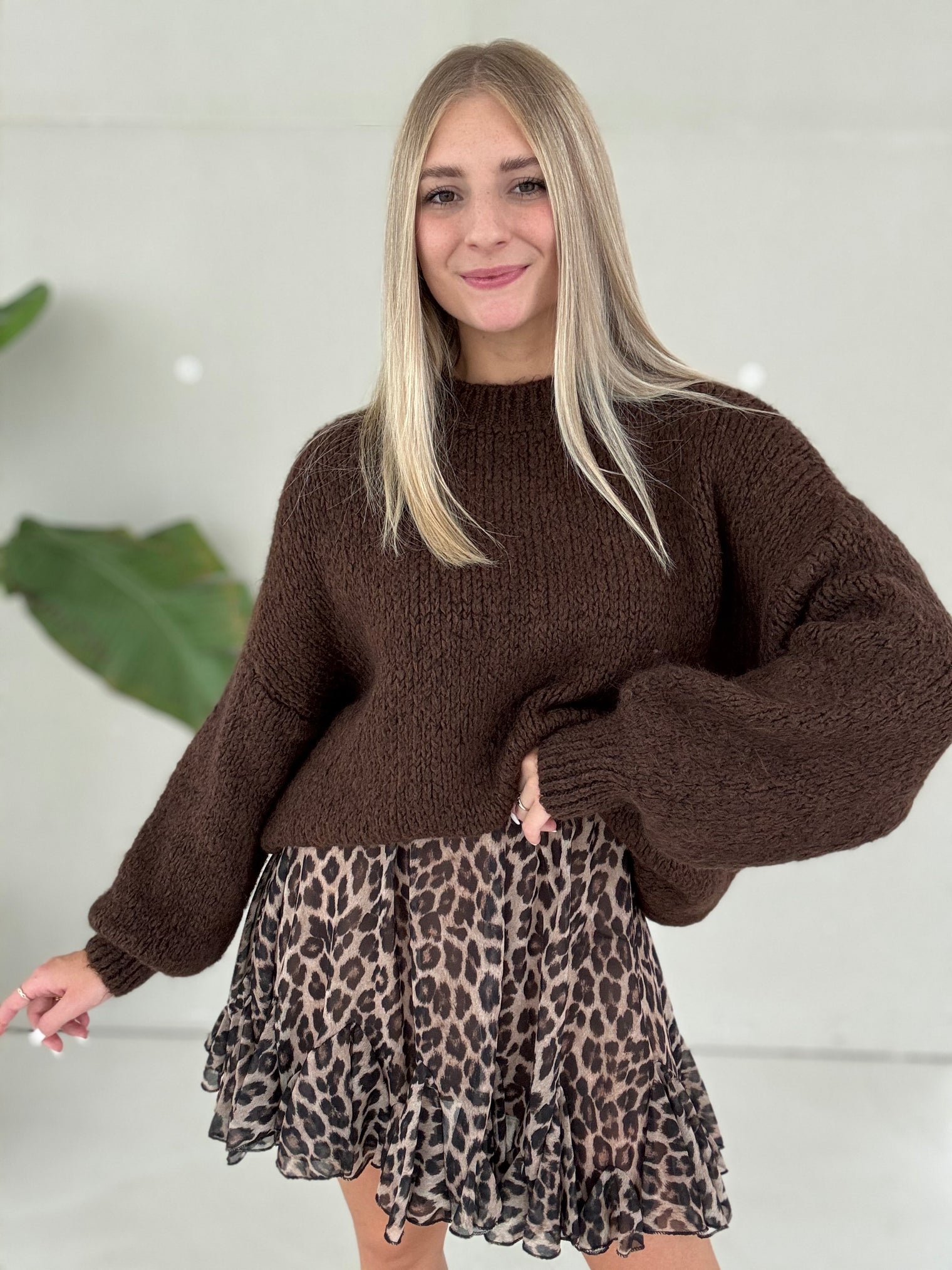 Signature Pullover MOCHA MOUSSE